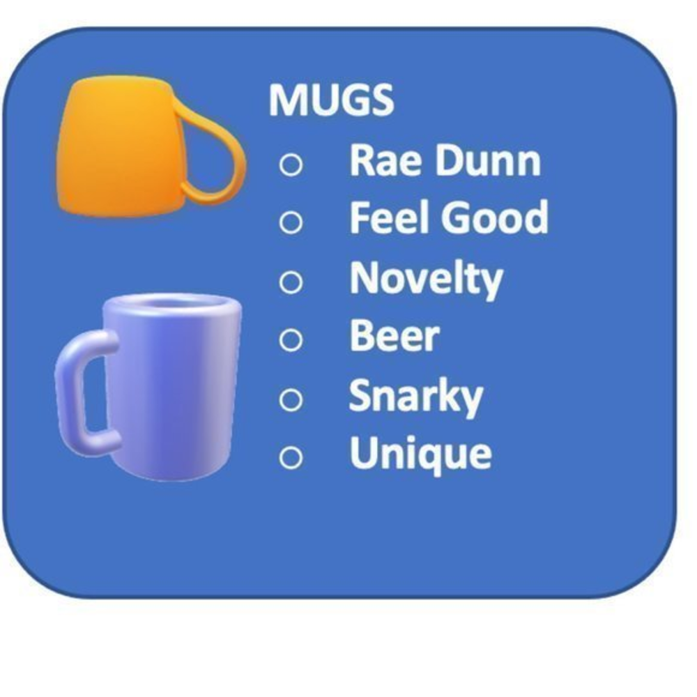 Mugs! Mugs! Mugs! (Coffee, Tea & Beer)‎